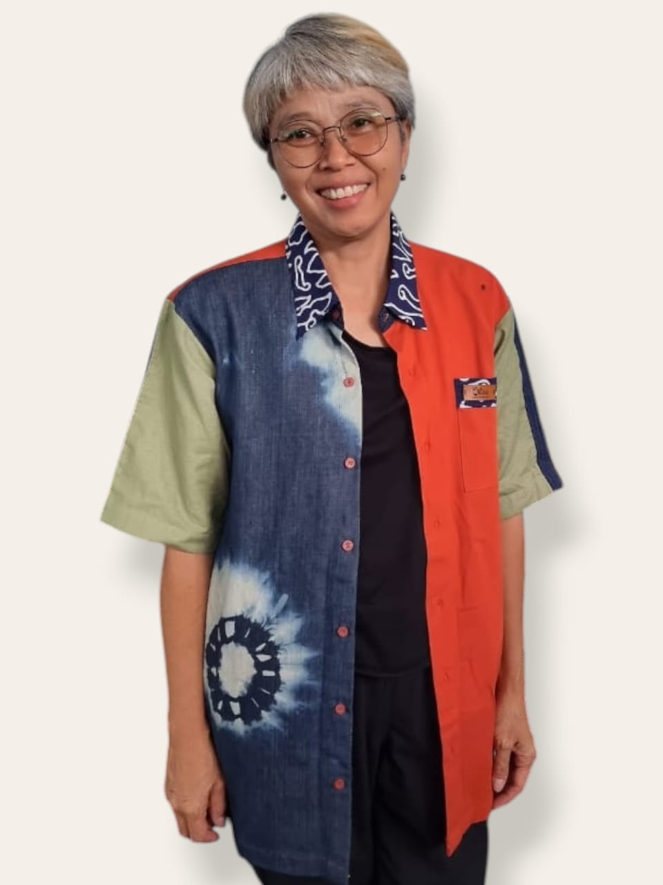 Kemeja Unisex - Sunset in the forest